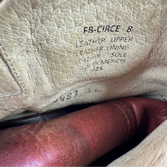 Freebird Women's FB-Circe Brown Leather Ankle Booties Size 8 - Picture 6 of 7